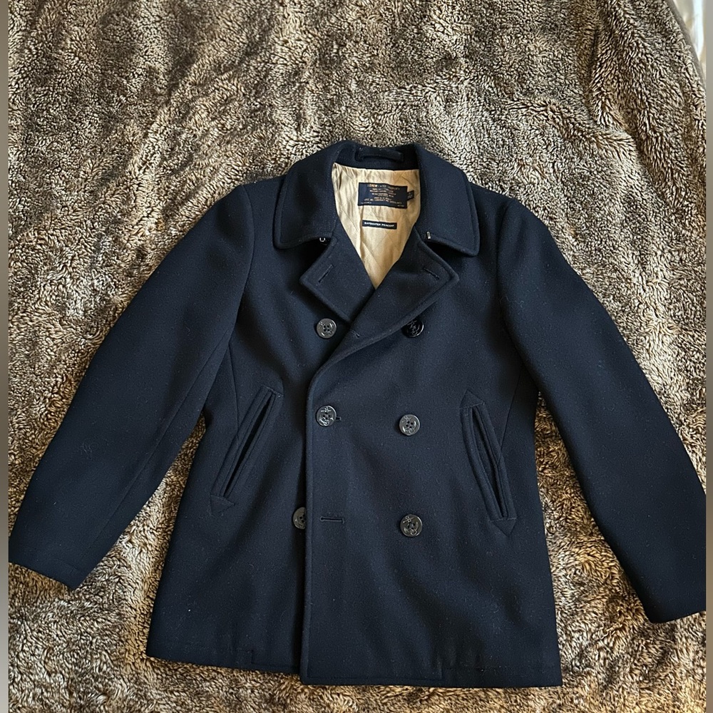 J.Crew Bayswater Pea Coat men’s small